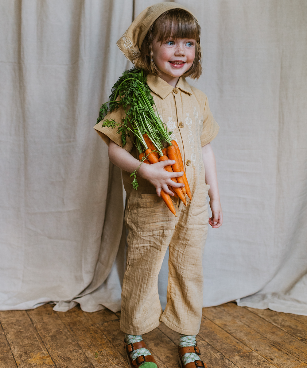 Folk Overalls - Sandstone