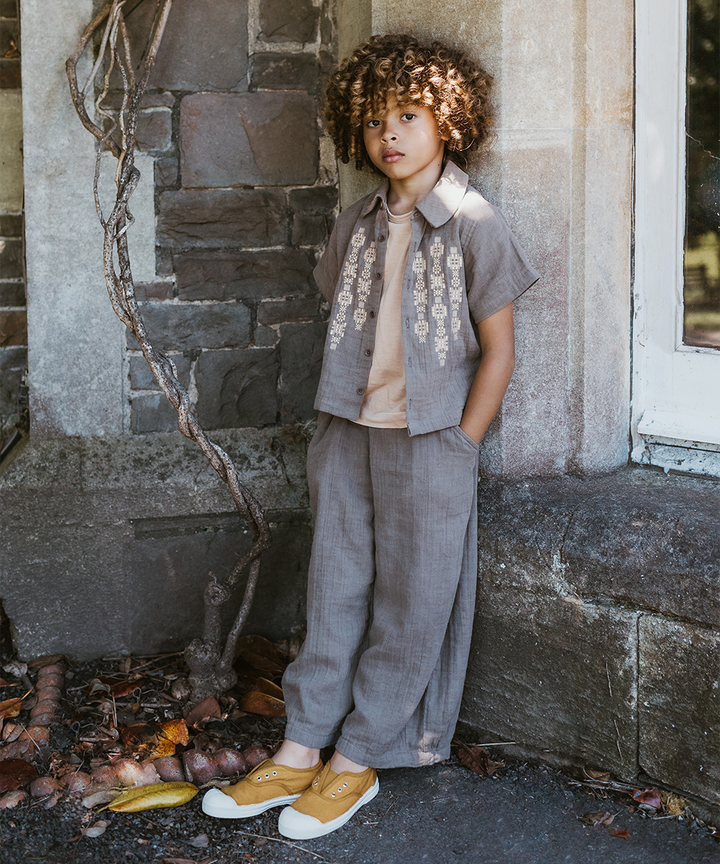Crinkle Pants - Koala