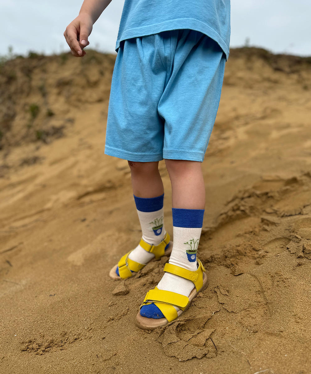 Glan-Y-Mor Shorts - Cerulean Blue