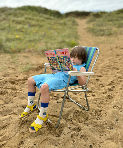 Glan-Y-Mor Shorts - Cerulean Blue