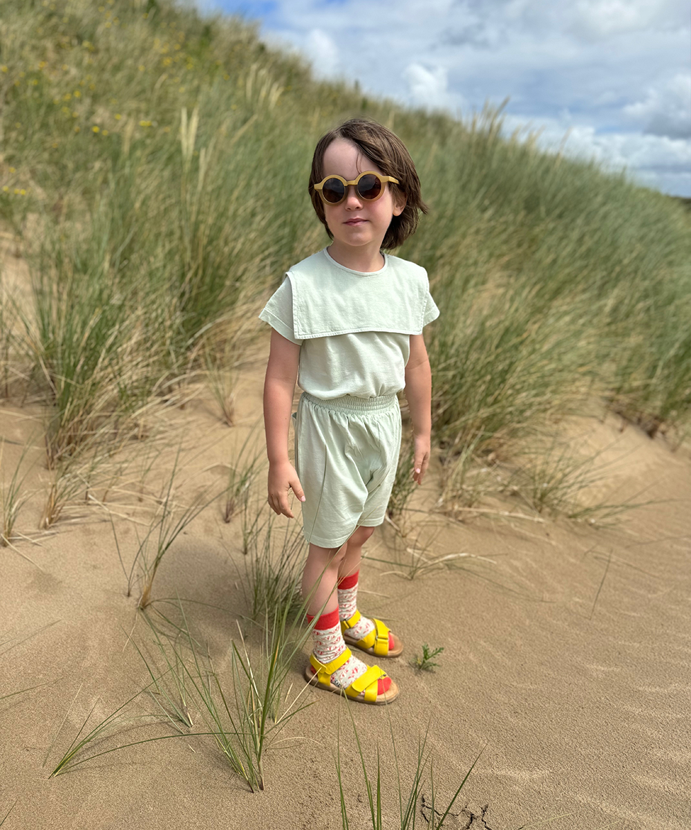 Glan-Y-Mor Tee - Soft Mint