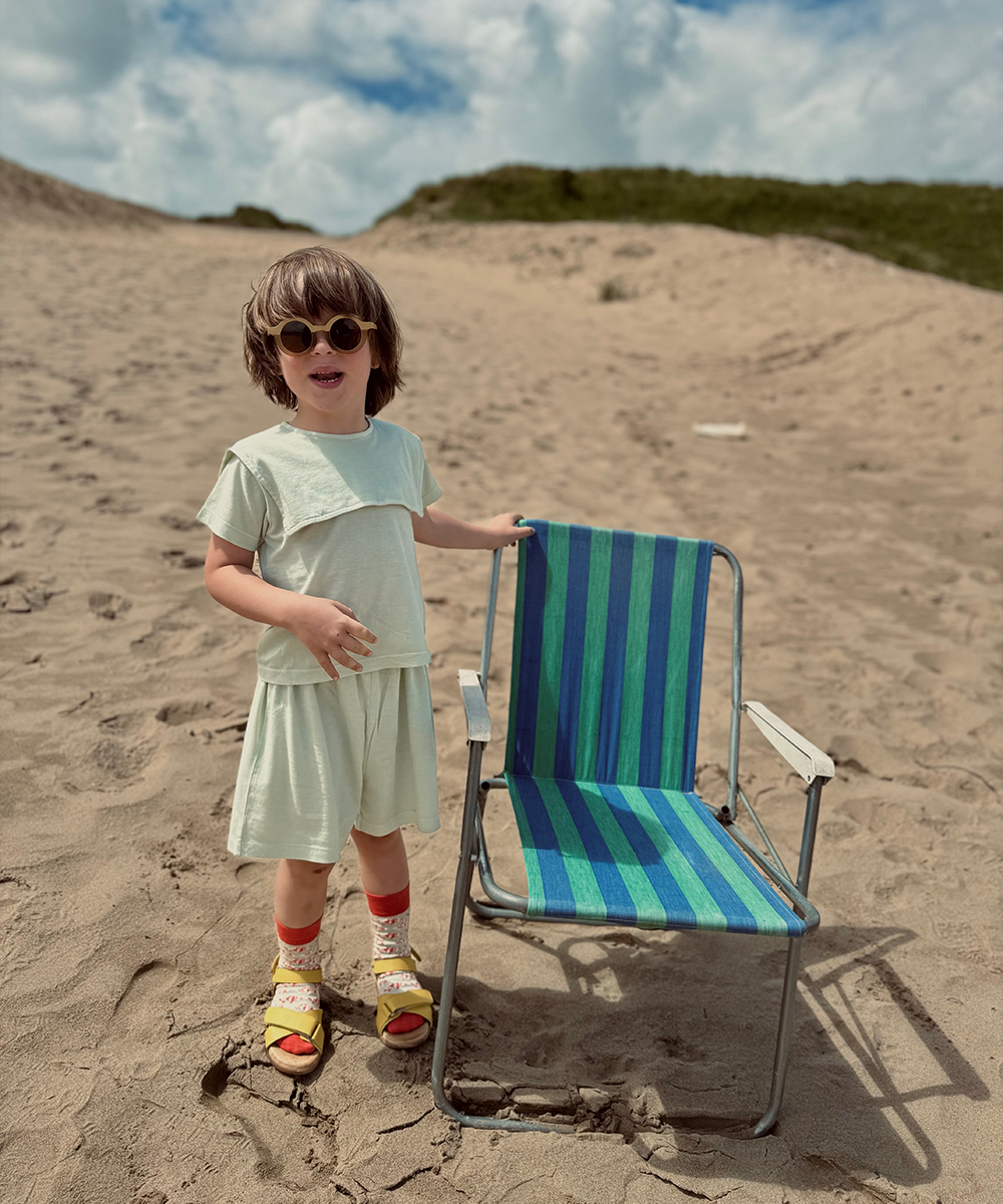 Glan-Y-Mor Tee - Soft Mint