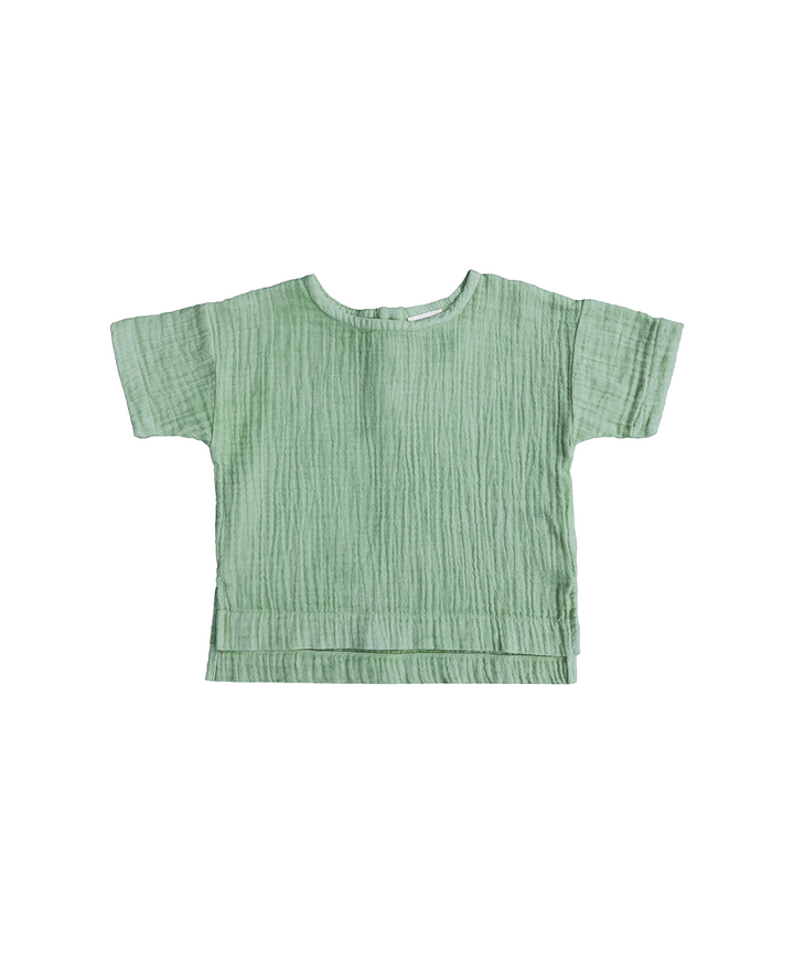 Crinkle Tee - Laurel