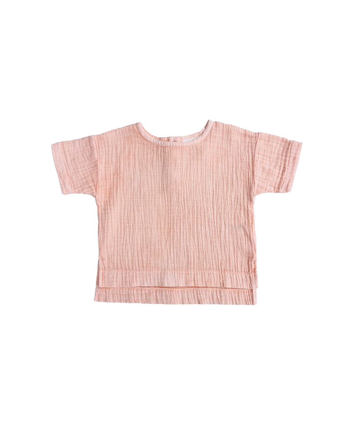 Crinkle Tee - Peachy