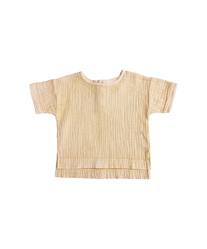 Crinkle Tee - Sandstone