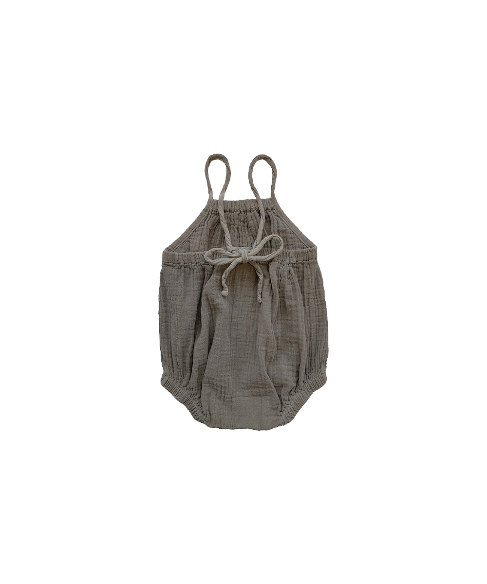 Crinkle Romper - Koala