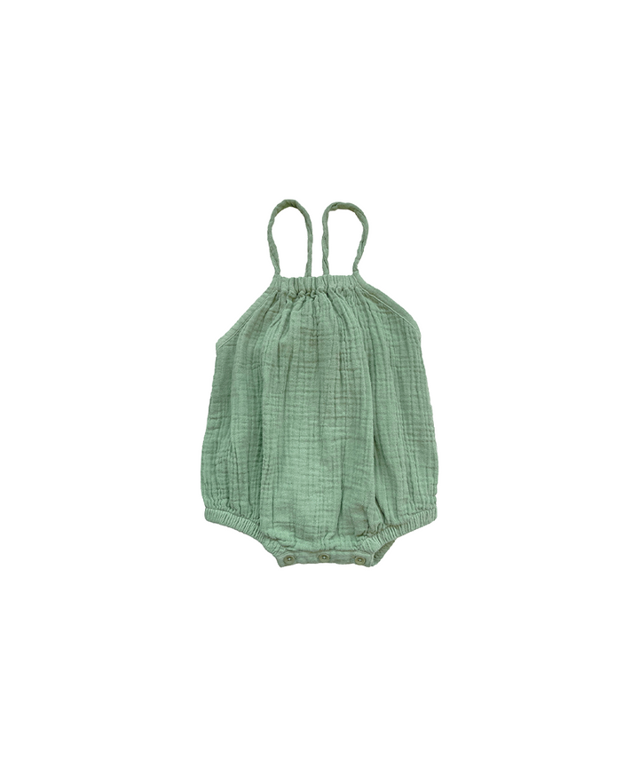 Crinkle Romper - Laurel