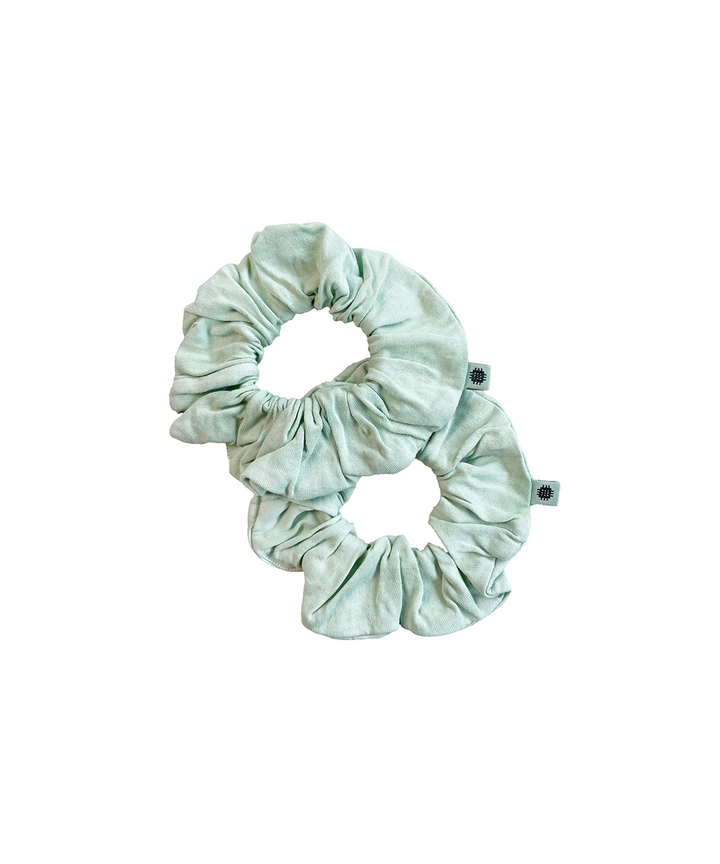 Mali Scrunchies X 2 - Soft Mint