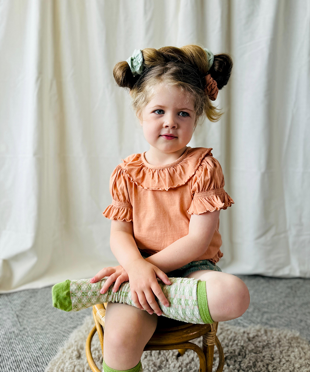 Mali Scrunchies X 2 - Soft Mint