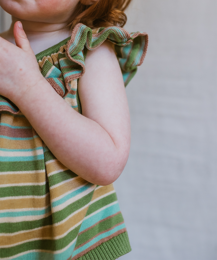 Nerys Vest - Meadow Stripe