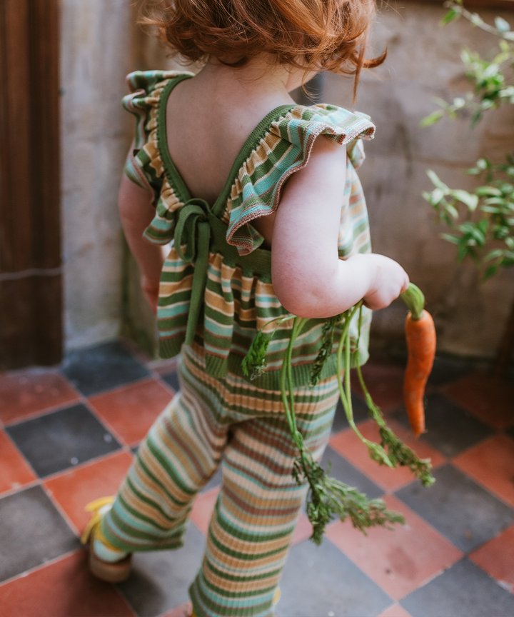 Nerys Vest - Meadow Stripe