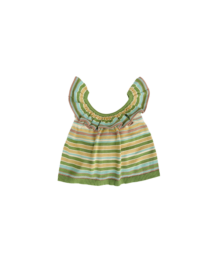 Nerys Vest - Meadow Stripe