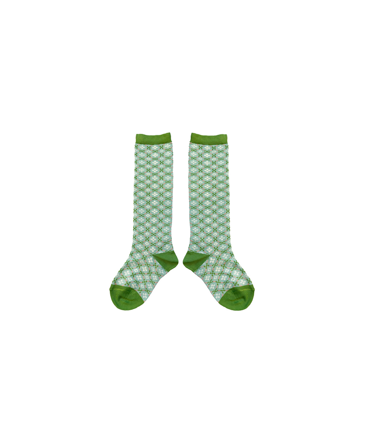 Petal Long Socks - Aspen