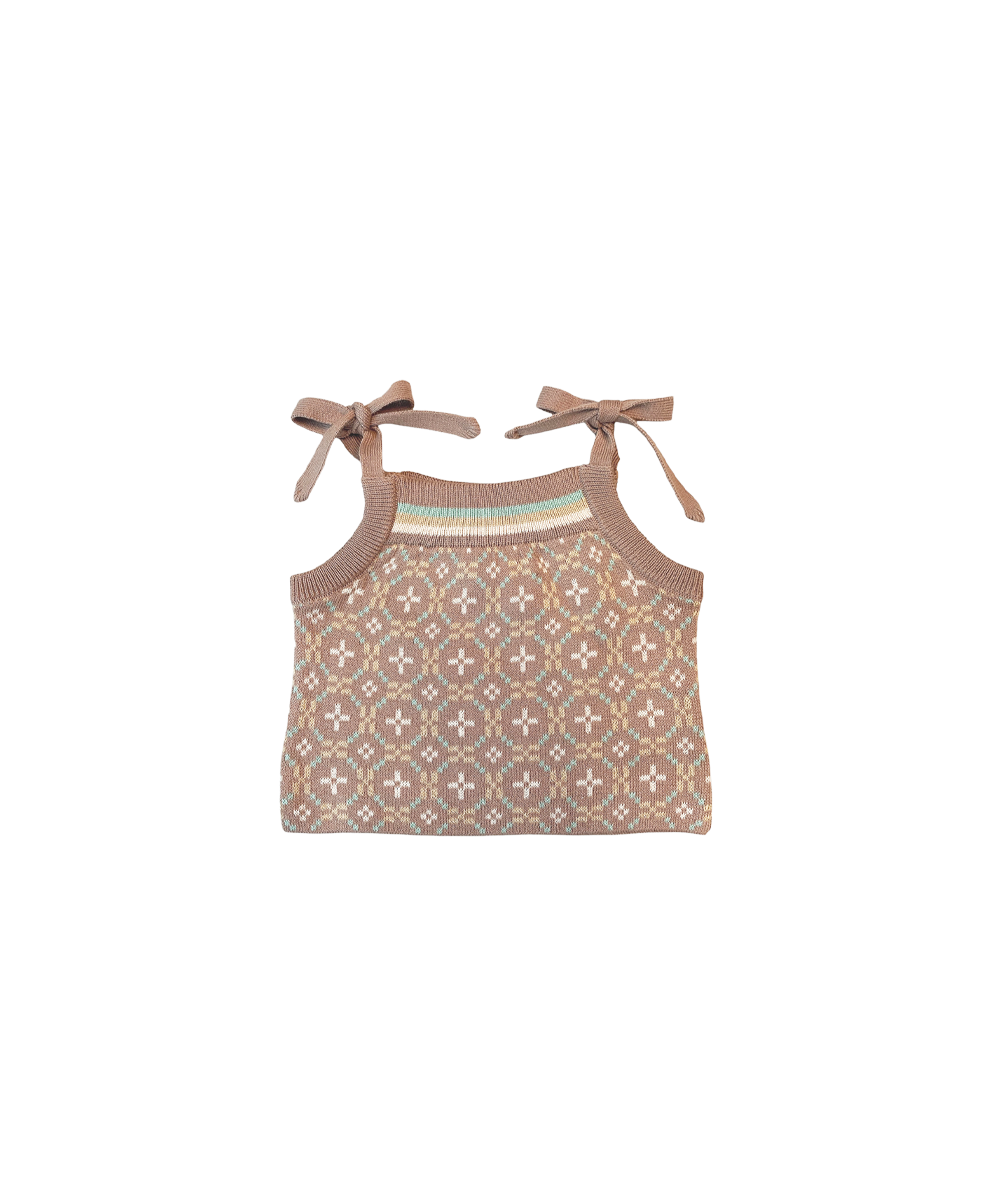Petal Vest - Portobello