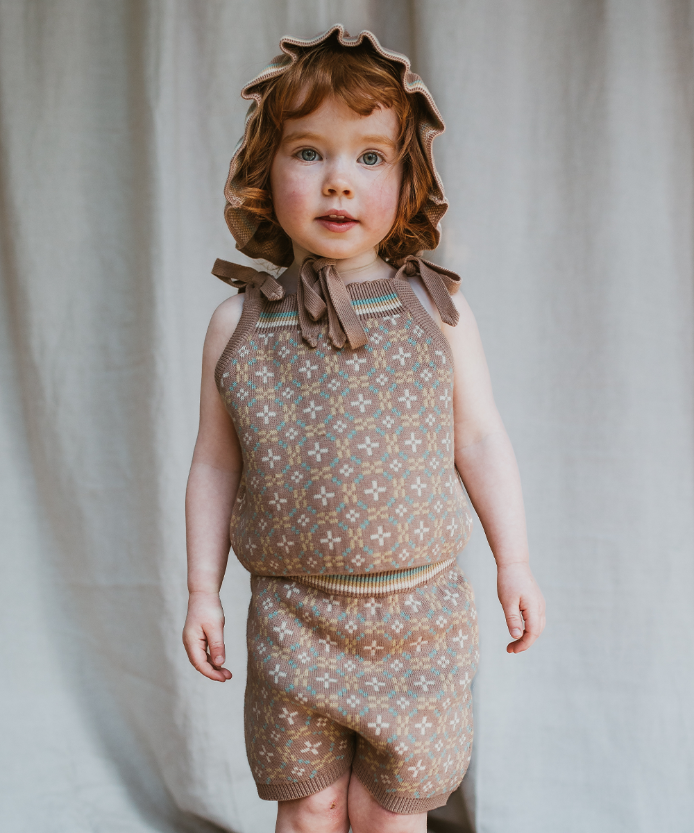 Petal Vest - Portobello