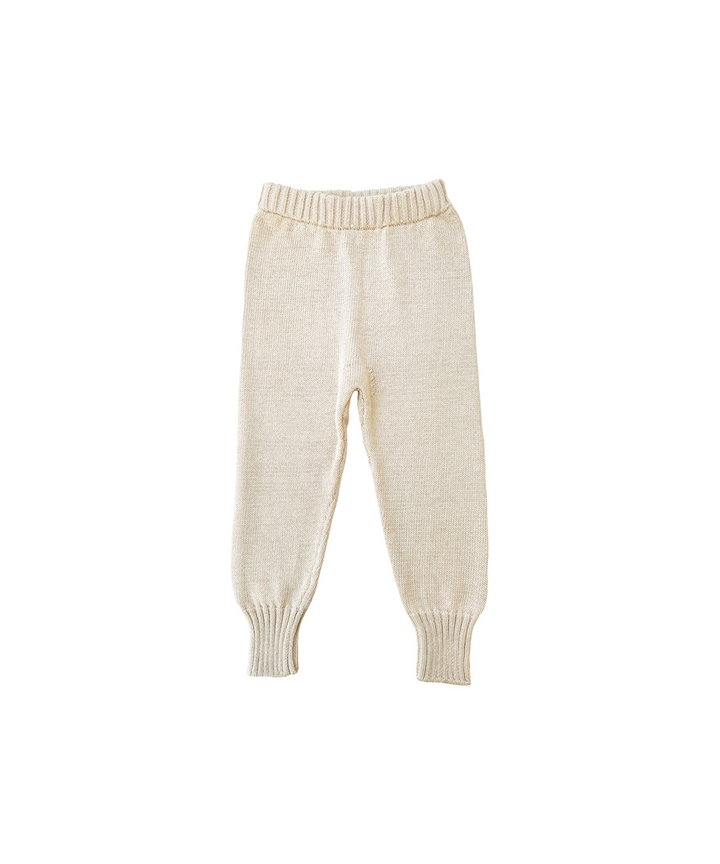 Sail Pants - Oatmilk  - Organic Cotton &amp; Cashmere