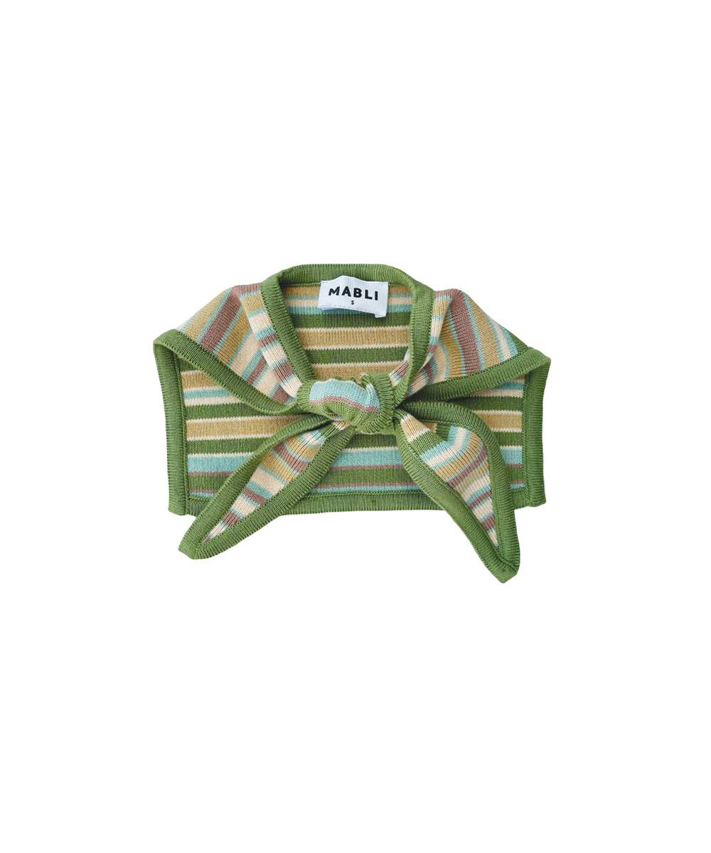 Solva Necktie - Meadow Stripe