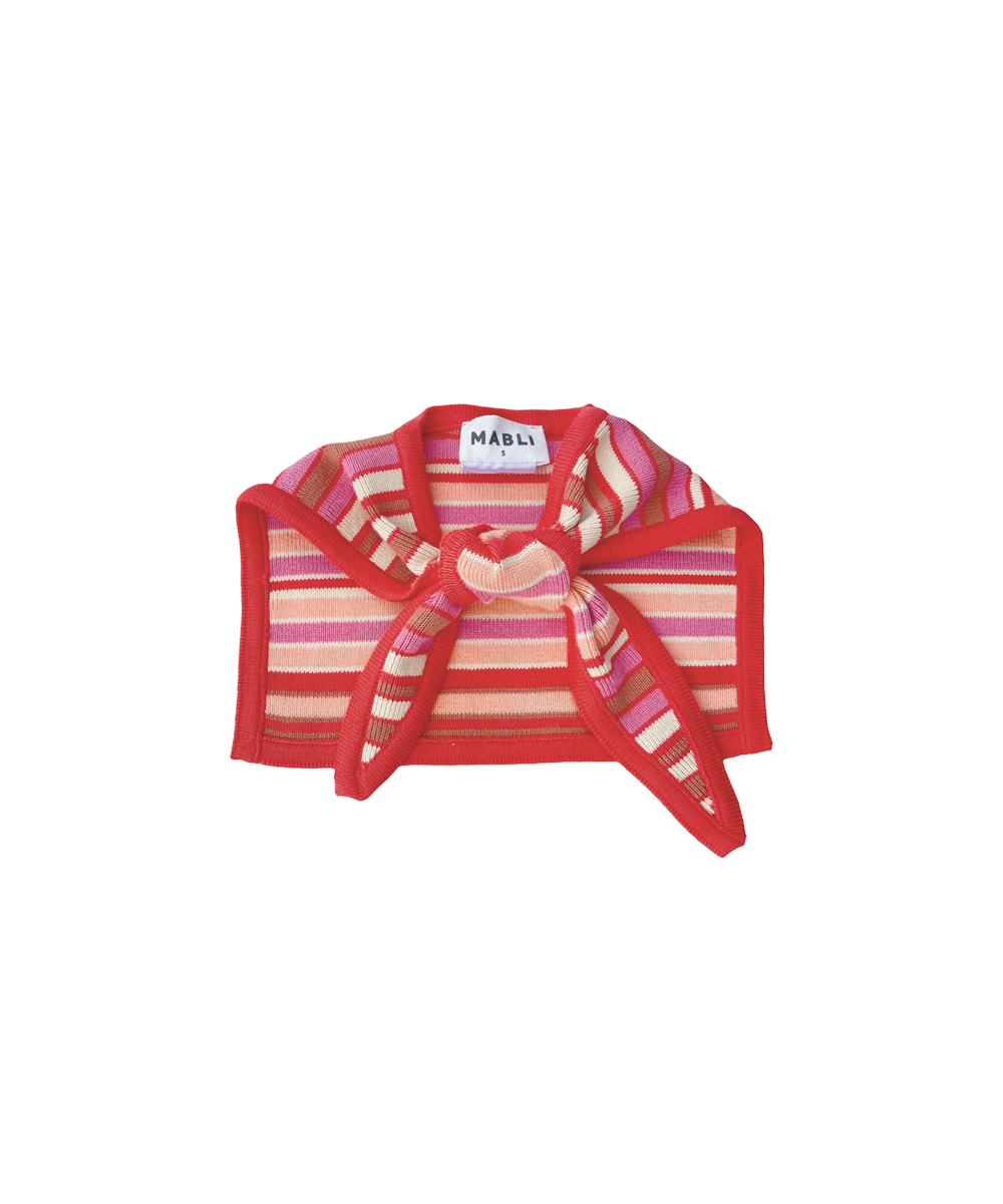 Solva Necktie - Rose Garden Stripe