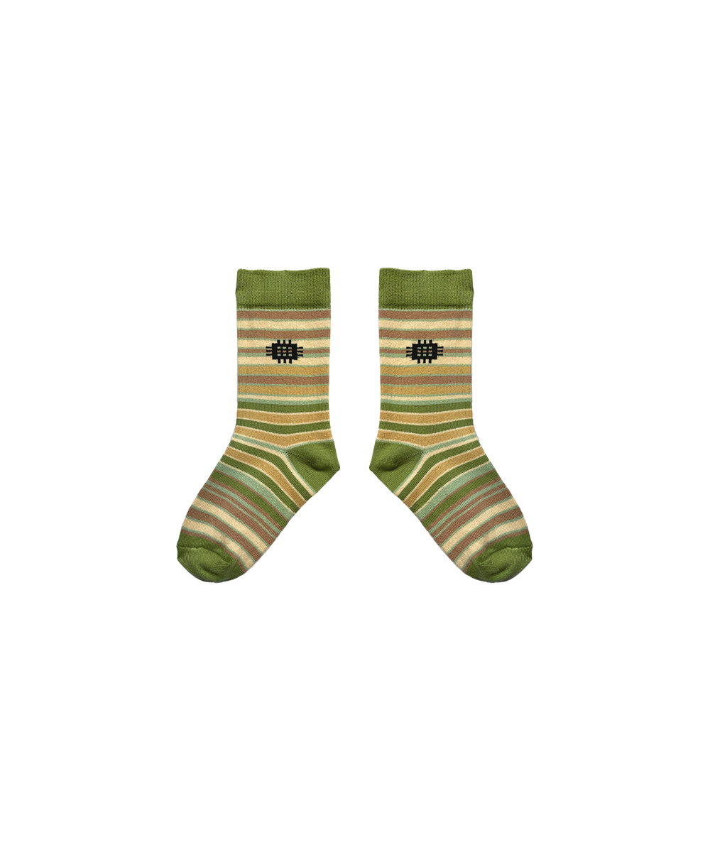 Solva Short Socks - Meadow Stripe