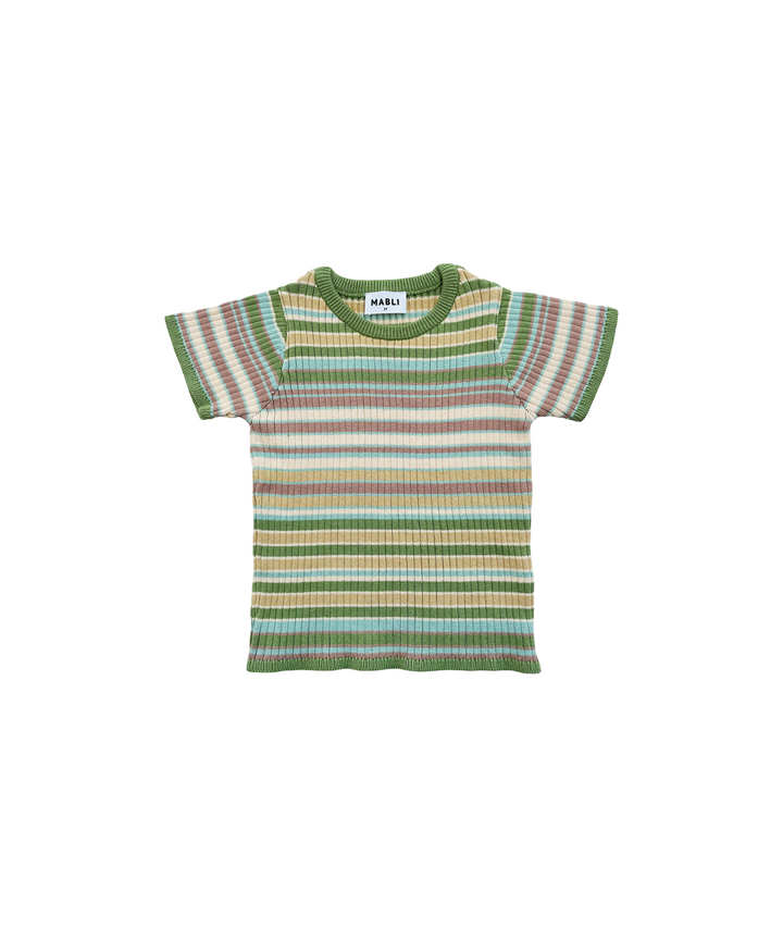 Solva Tee - Meadow Stripe