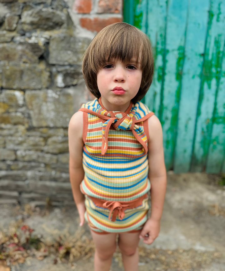 Solva Vest - Boardwalk Stripe
