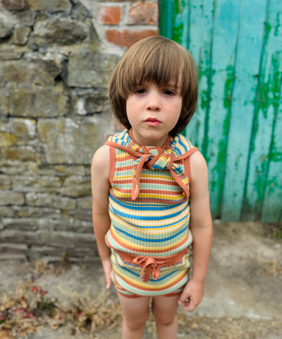 Solva Vest - Boardwalk Stripe