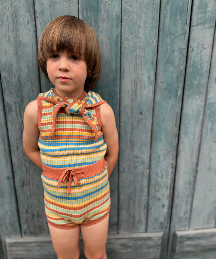 Solva Vest - Boardwalk Stripe