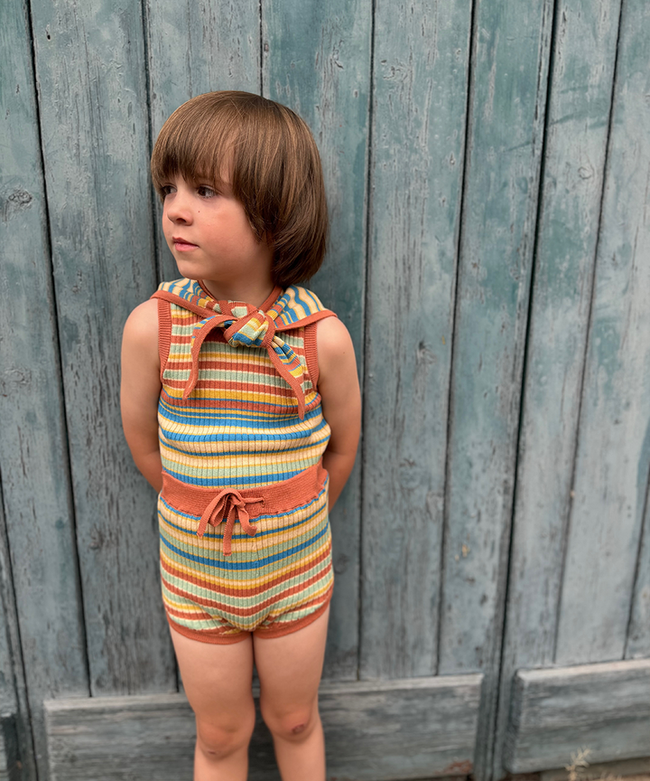 Solva Vest - Boardwalk Stripe