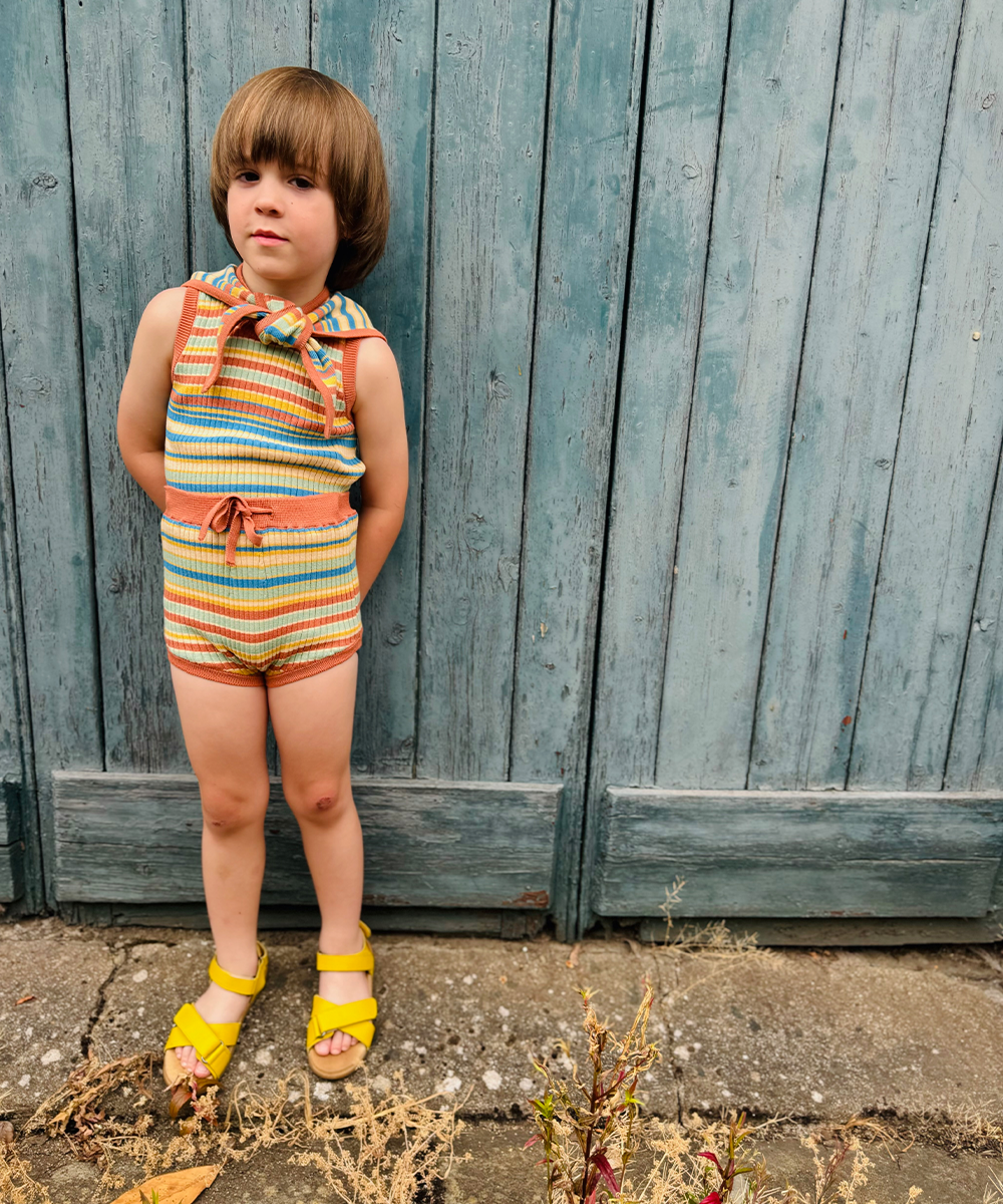 Solva Vest - Boardwalk Stripe