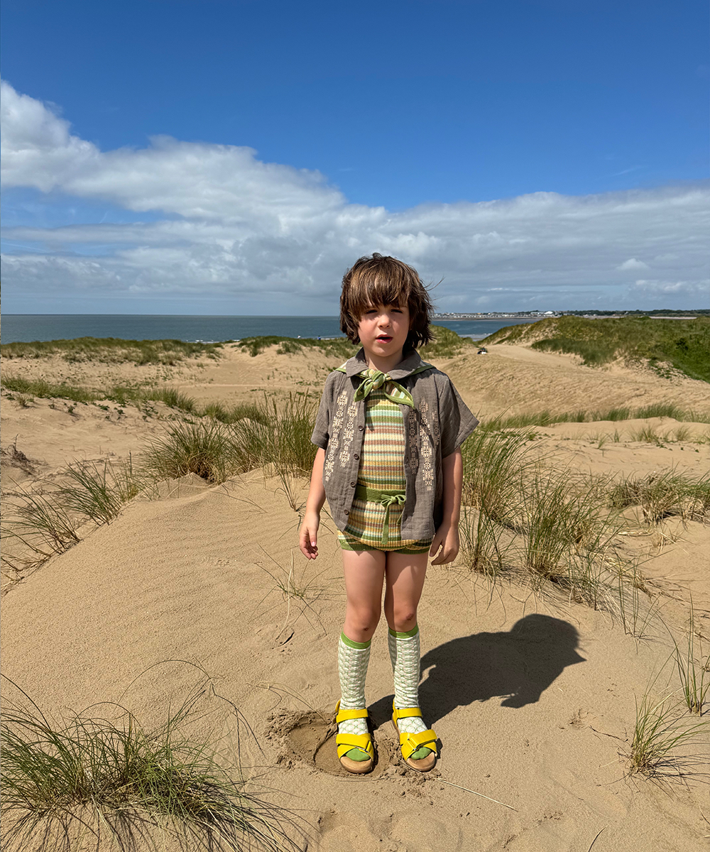Solva Vest - Meadow Stripe