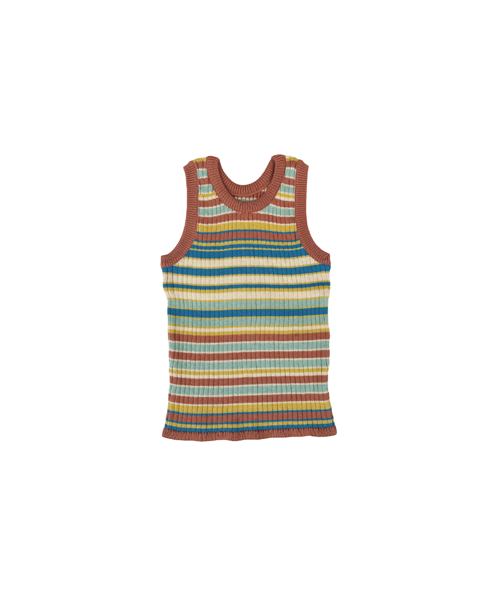 Solva Vest - Boardwalk Stripe