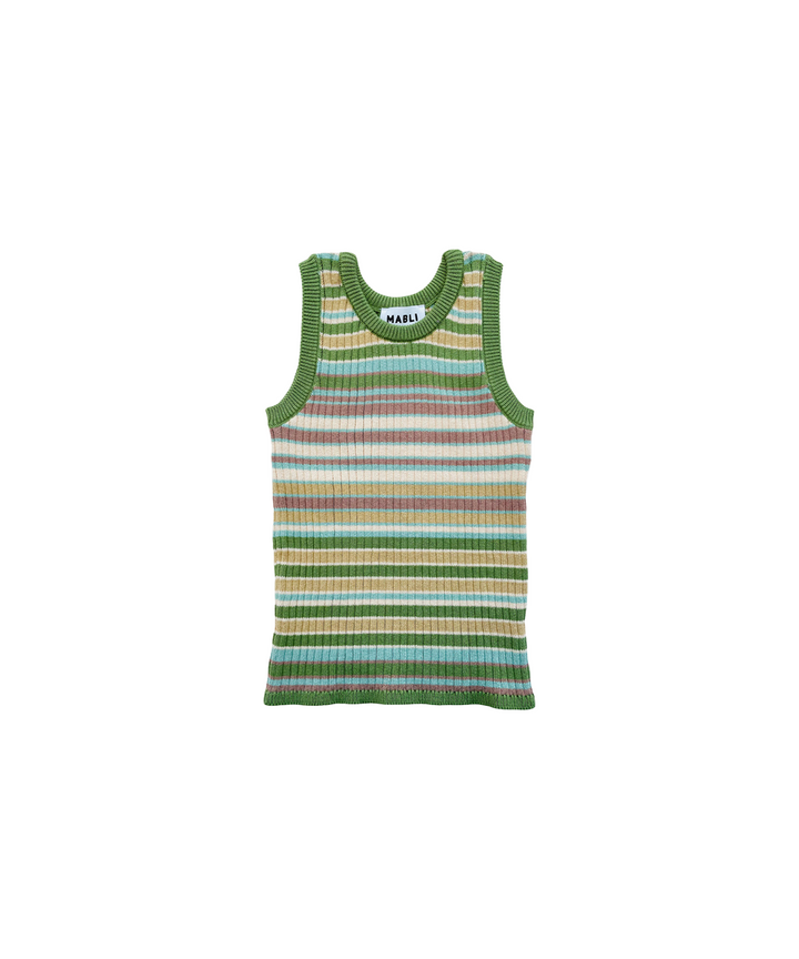 Solva Vest - Meadow Stripe