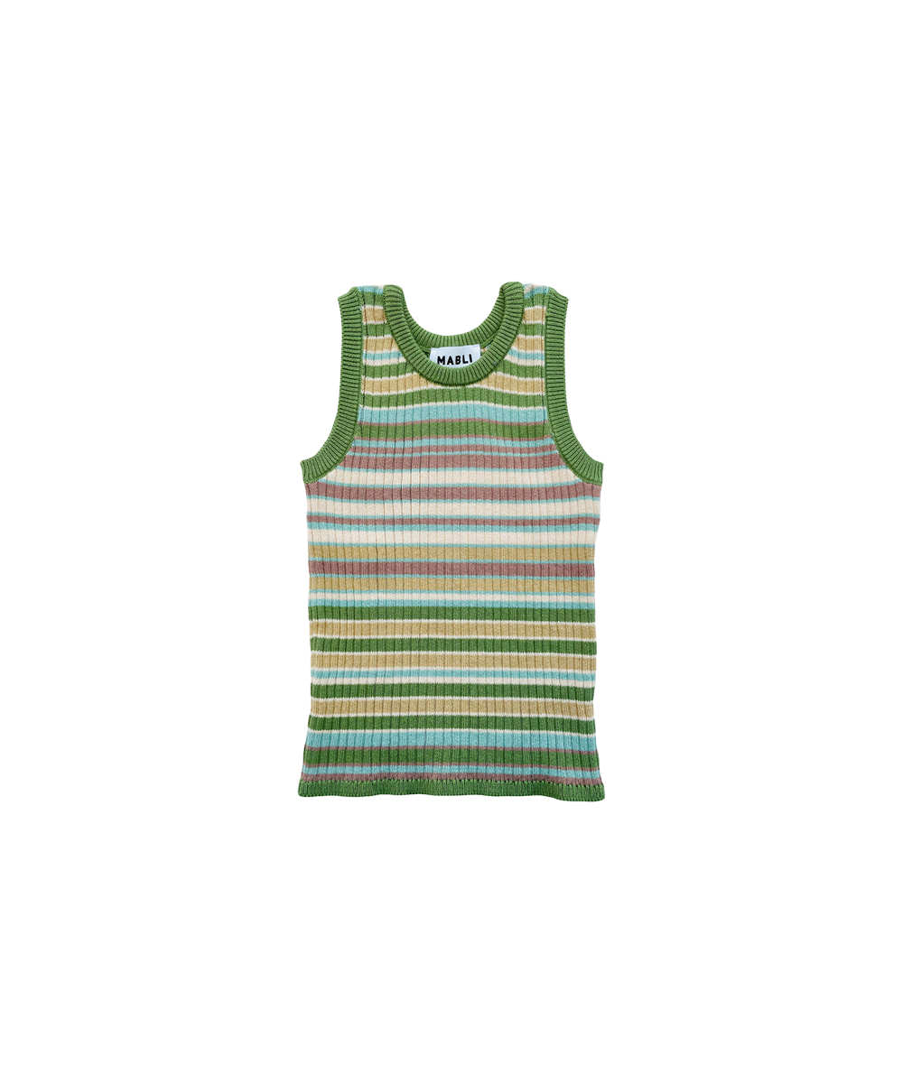 Solva Vest - Meadow Stripe