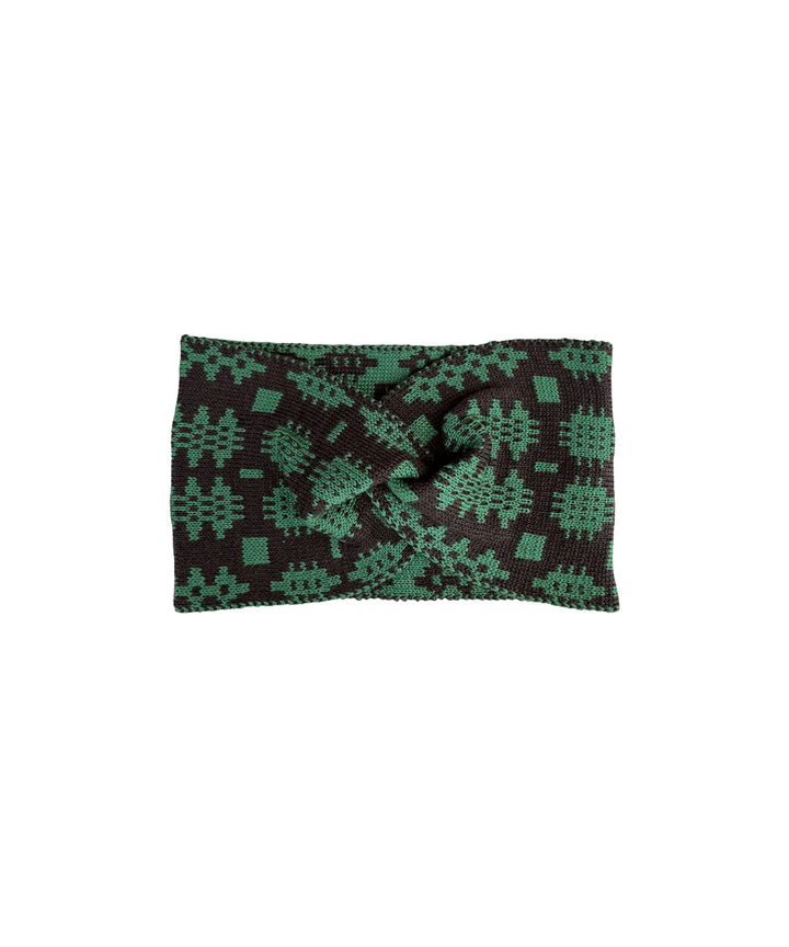 Carthen Merino Headband - Umber / Malachite