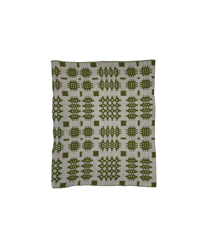 Carthen Merino  Tube Scarf  - Lichen / Wheat