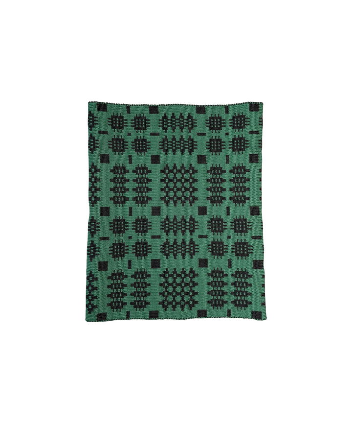 Carthen Merino Tube Scarf  - Umber / Malachite