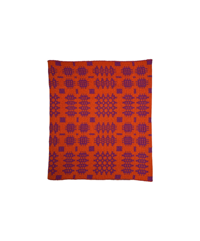 Carthen Tube Scarf  - Violet / Pumpkin