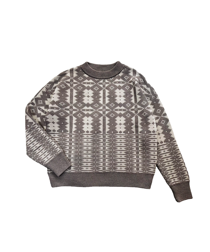 Eryri Pullover - Morel / Wheat (Adult)