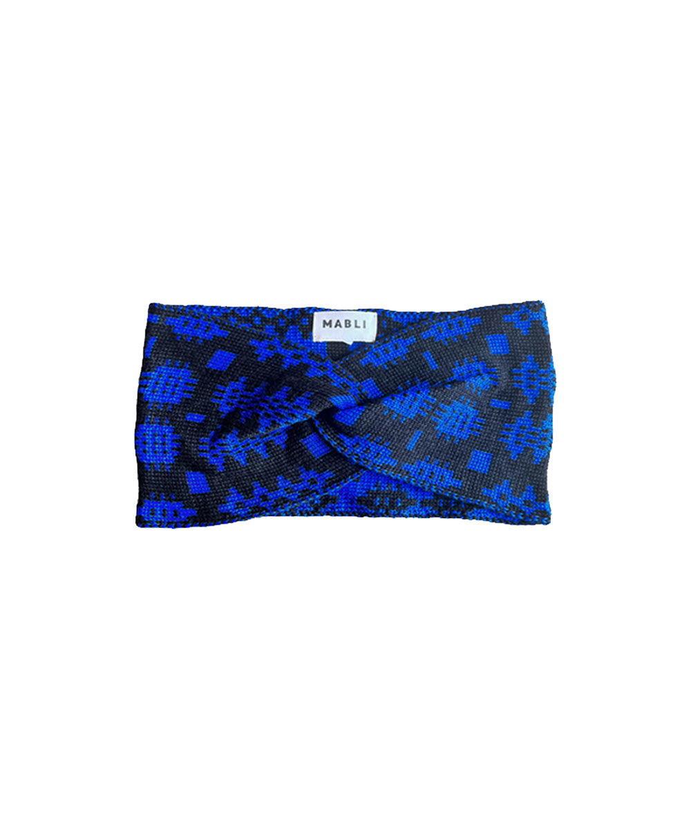 Carthen Headband - Soot / Klein Blue