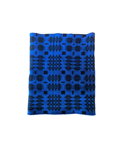 Carthen Tube Scarf  - Soot / Klein Blue