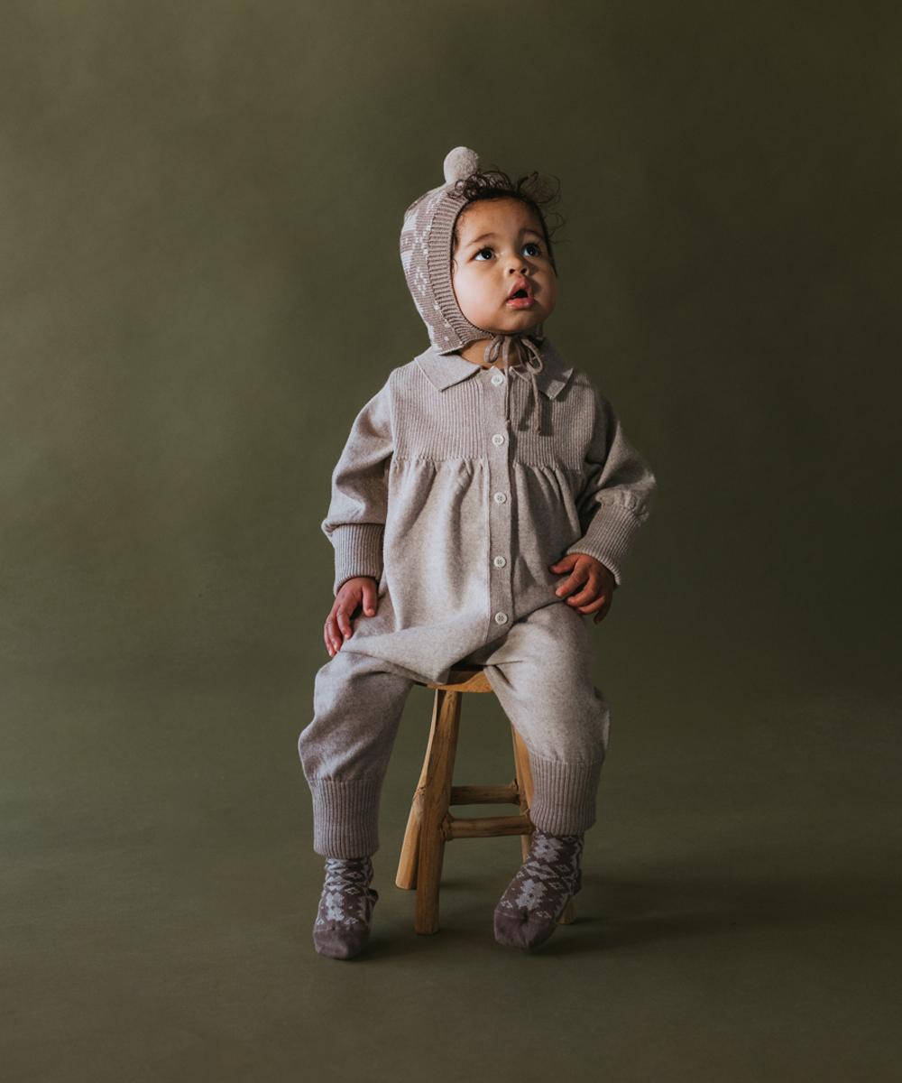 Artist Romper - Wheat