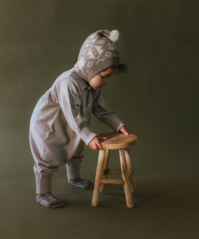 Artist Romper - Wheat