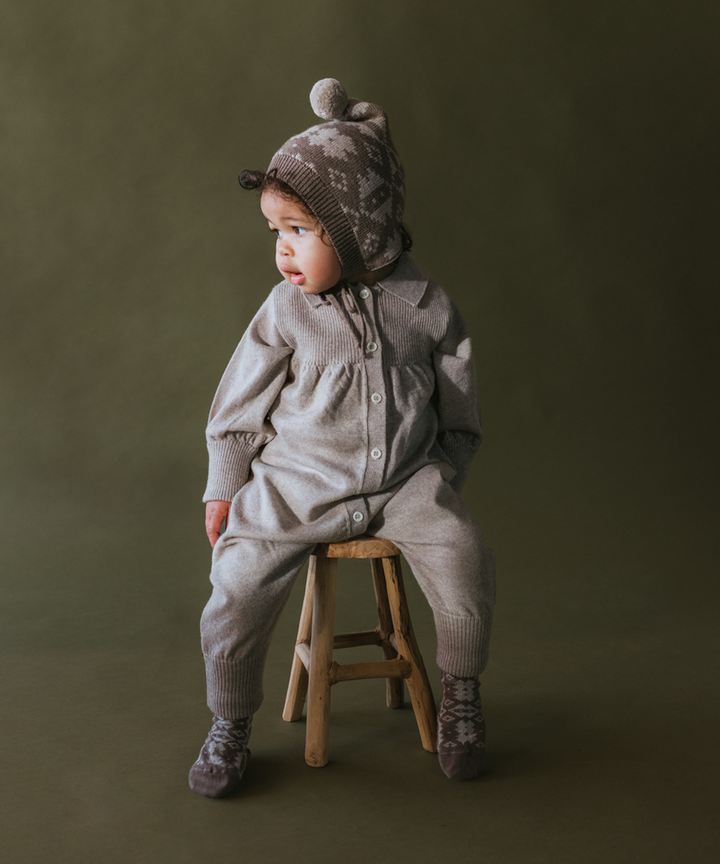 Artist Romper - Wheat