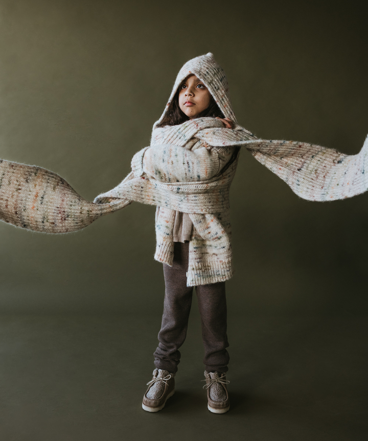Blewog Hooded Scarf - Jewel Speckle