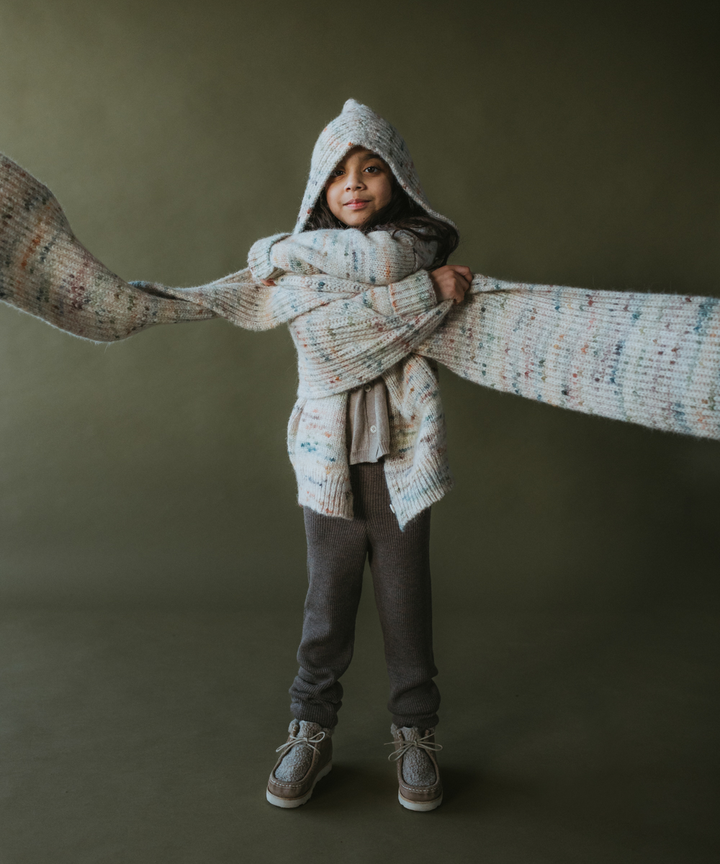 Blewog Hooded Scarf - Jewel Speckle