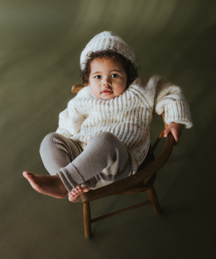 Blewog Pullover - Moss Speckle