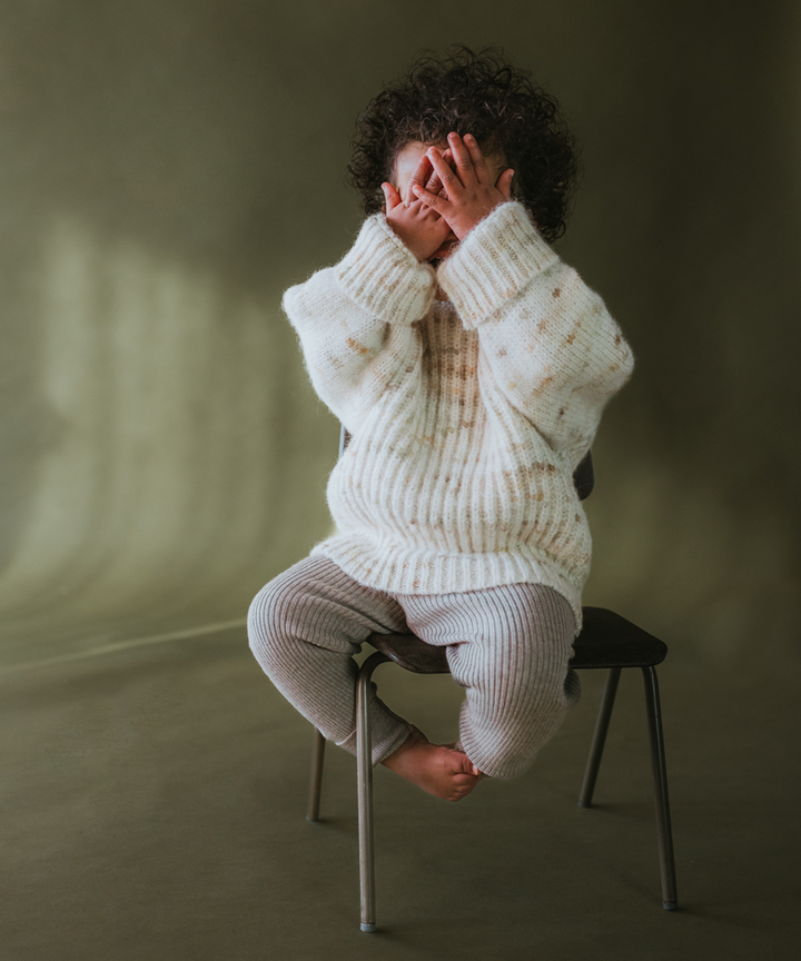 Blewog Pullover - Moss Speckle