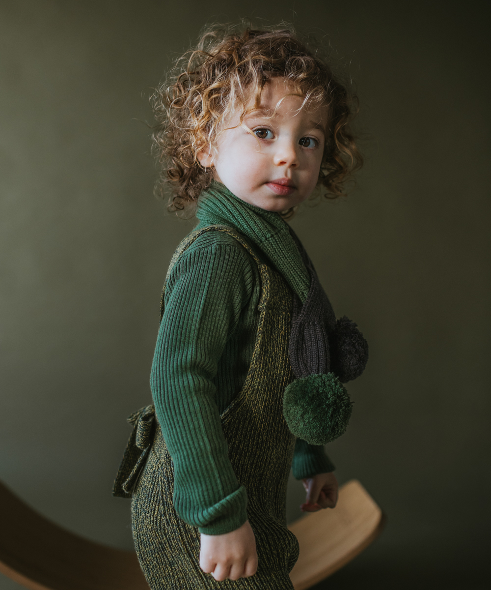 Cerigos Dungarees - Moss Twist