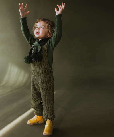 Cerigos Dungarees - Moss Twist