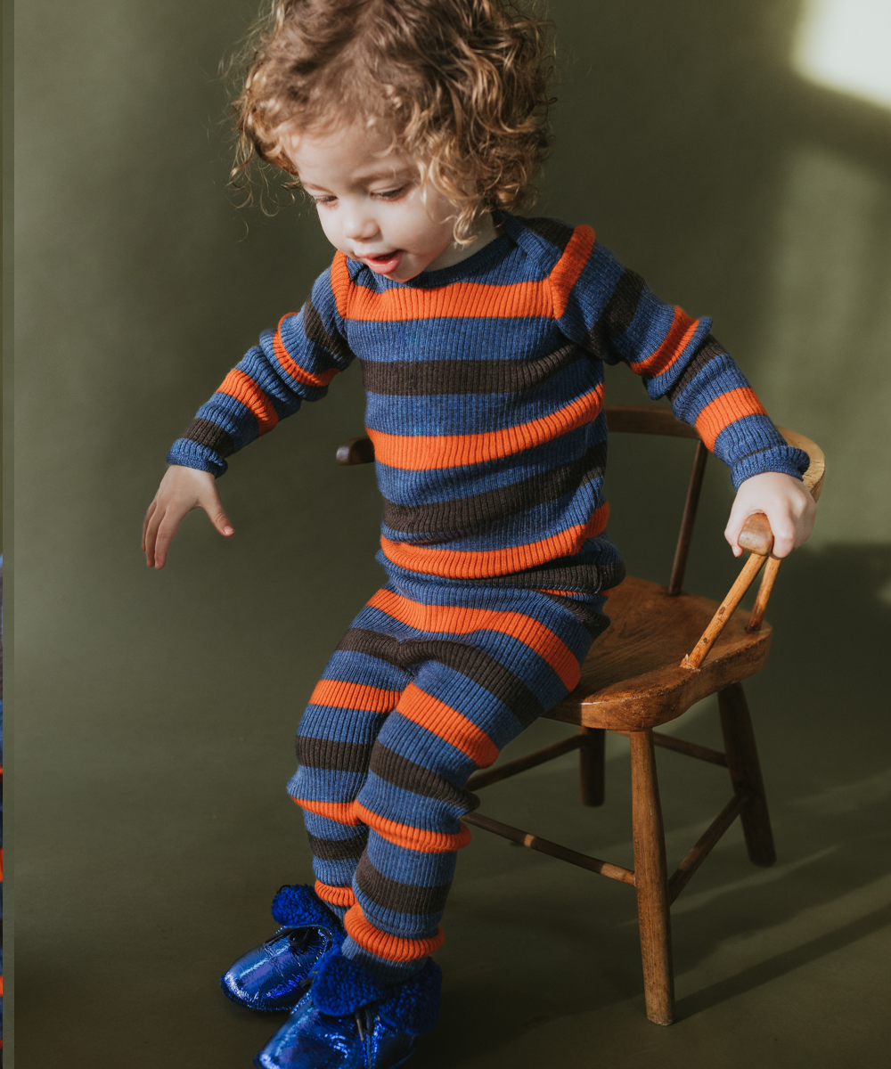 Sylfaen Skinny Legs - Denim Stripe